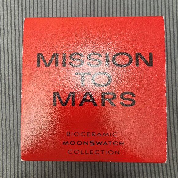 Swatch X Omega Bioceramic Moonswatch Mission To The Mars Watch - Picture 4 of 4